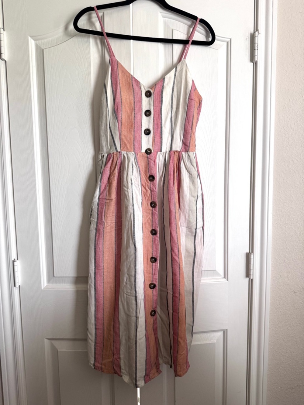 NWT Japna Striped Midi Dress